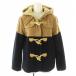  Franche Lippee franche lippee шерсть капот полупальто "даффл коут" короткий bai цвет M чай Brown темно-синий темно-синий 