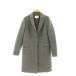 B&amp;Y United Arrows BEAUTY&amp;YOUTH красота &amp; Youth шерсть Пальто Честерфилд длинный S серый /HK #OS женский 
