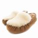  Emu emu Австралия Cairns Reverse Fur мокасины туфли без застежки замша боа 6 чай Brown /JS женский 