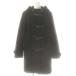 B&amp;Y United Arrows BEAUTY&amp;YOUTH красота &amp; You Spy ru melt n средний полупальто "даффл коут" шерсть M темно синий /MI #OS женский 