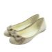  Lanvin on голубой LANVIN en Bleu балетки раунд tu ламе лента 23.5cm серый ju/MI #OS женский 