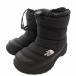  The North Face THE NORTH FACE прекрасный товар K Nuptse Bootie ботинки Short Logo 19cm чёрный черный NFJ51781 /FF Kids 