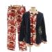  undercover izmUNDERCOVERISM 14AW выставить верх и низ . принт хлопок фланель пижама Night одежда рубашка брюки 3