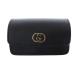  Gucci GUCCI этикет сумка держатель двойной G сумка этикет пакет inserting для домашних животных кожа чёрный черный 692956 /SR29 #OH женский 