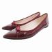  Repetto Repetto балетки Flat po Inte dotu лента эмаль кожа 35 22.0cm. бордо /HO женский 