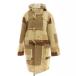  Woolrich WOOLRICH шерсть panel цвет полупальто "даффл коут" внешний длинный XS свет бежевый мокка Brown /DO #OS женский 