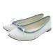  Repetto Repetto следы lie Repetto CENDRILLON PERSONNALISE DE балетки кожа 37 белый белый /SR10 женский 