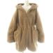  Snidel SNIDELreti Mod's Coat боа F бежевый /MI #OS женский 