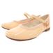  Repetto Repetto балетки Flat ремешок эмаль 29 бежевый /GV #SH Kids 