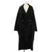  Adam et Rope Adam et Rope' 23SS воротник-стойка длинный Mod's Coat F чёрный /MI #OS женский 