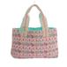 fefefafa EMILOU стеганое полотно Mini Mini большая сумка общий рисунок розовый /MI #OS Kids 