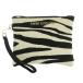  Anne ko ключ nAnneCoquine утилизация вязаный сумка Zebra рисунок вышивка белый чёрный /MI #OS женский 