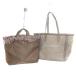  Jill bai Jill Stuart JILL by JILLSTUART большая сумка ручная сумочка 2 позиций комплект Layered оборка парусина нейлон 