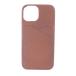 bona Ventura BONAVENTURA iPhone13 Mini POCKET BACK CASE кейс кожа розовый /SR женский 