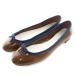  Repetto Repetto балетки эмаль 39 чай Brown /SS #OS женский 