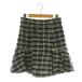 li Land chu-ruRirandture в клетку юбка-брюки ska хлеб твид вязаный ламе 2 черный /MY #OS женский 