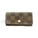  Louis Vuitton LOUIS VUITTONmyurutikre4 чехол для ключей Damier чай Brown N62631 /SS #OS женский 