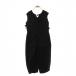 no- men tonormment 23SS COTTON RIBBON Jump костюм все в одном безрукавка S черный /HK #OS женский 