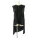 nagon Stan snagonstans деформация asimeto Lee cut and sewn туника безрукавка хлопок 38 чёрный /NR #OS женский 