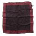 fio rio FIORIO шелк pocket square общий рисунок бордо чёрный черный /SR #SH мужской 