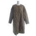  Urban Research URBAN RESEARCH стеганое полотно A линия пальто 36 чай Brown no color длинный рукав /AB #OS женский 