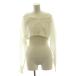  не использовался товар Apuweiser-riche ...sia- Short кардиган ансамбль безрукавка вязаный 2 белый белый /SS #OS женский 