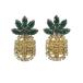 makin Moto MAKI NUMOTO ананас серьги Gold цвет зеленый зеленый желтый цвет /SR #SH женский 