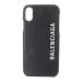  Balenciaga BALENCIAGA iPhoneX iPhoneXS Logos ma ho кейс чёрный черный 585828 /SR #OH женский 