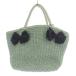  Anteprima ANTEPRIMA Mist fioko Париж a лента корзина сумка ручная сумочка mint green /SR женский 