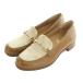 a..... san Loafer переключатель металлические принадлежности в клетку 23.0cm бежевый /MI #OS женский 