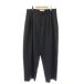  не использовался товар Studio Nicole sonSTUDIO NICHOLSON LINE DOUBLE PLEAT VOLUME PANT широкий брюки M черный /DF #OS #SH мужской 
