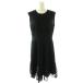  Vivienne Tam VIVIENNE TAM близко год модели Pomegranate flower lace платье One-piece 40 чёрный /SY #OS женский 