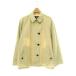  Aquascutum AQUASCUTUM хлопок средний пальто пальто с отложным воротником 14 бежевый /ES #OS женский 
