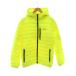  стойка тянуть staple с хлопком капот жакет внешний Zip выше M neon желтый /CX #OS #SH мужской 