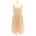  Foxey New York FOXEY NEW YORK современный empire платье flair One-piece колено длина безрукавка one цвет 40 розовый /BB