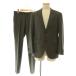  Ermenegildo Zegna Ermenegildo Zegna Glenn проверка костюм выставить tailored jacket 2B слаксы брюки серый 