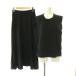  mica &ti-ruMICA&amp;DEAL безрукавка cut and sewn × юбка выставить flair F черный /CX #OS женский 