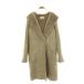  United Arrows UNITED ARROWSf- dead мутоновое пальто внешний 38 серый ju/CX #OS женский 