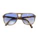  Emilio Pucci EMILIO PUCCI vintage панцирь черепахи рисунок двойной Bridge солнцезащитные очки градация чай цвет Brown синий голубой /SR женский 