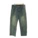  не использовался товар li баланс REBALANCE широкий Denim брюки джинсы обработка M индиго /HS #OS #SH мужской 