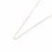 roroLORO K18YG necklace bean колье 40cm желтое золото /SR #SH женский 