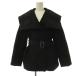  Jill bai Jill Stuart JILL by JILLSTUART стеганое полотно большой цвет жакет внешний с хлопком S чёрный черный /NR #OS женский 