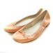  Repetto Repetto балетки Flat туфли-лодочки лента эмаль 38 розовый бежевый /SS #OS женский 