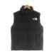  The North Face THE NORTH FACE NUPTSE VESTnpsi лучший down нейлон капот Logo one отметка L чёрный черный ND91843 /BB