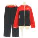  Adidas adidas выставить Zip выше Parker брюки-карго S M красный темный темно-синий белый /ES #OS #MA женский 