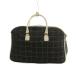  Courreges courreges сумка "Boston bag" в клетку чёрный черный белый белый /MI #OS #MA женский 