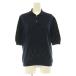  Brooks Brothers BROOKS BROTHERS GOLF Golf одежда рубашка-поло вязаный короткий рукав половина кнопка one цвет L темно-синий темно-синий /BB #MA