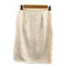  low to rare monLAUTREAMONT BLACK flair skirt mi leak height plain back slit 38 light beige /SY12 lady's 