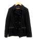  Boycott BOYCOTT pea coat pea coat short wool 2 black black /HO17 lady's 