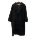  Moussy moussy Пальто Честерфилд длинный длина в клетку двойной кнопка шерсть .2 многоцветный чёрный черный /YS3 женский 